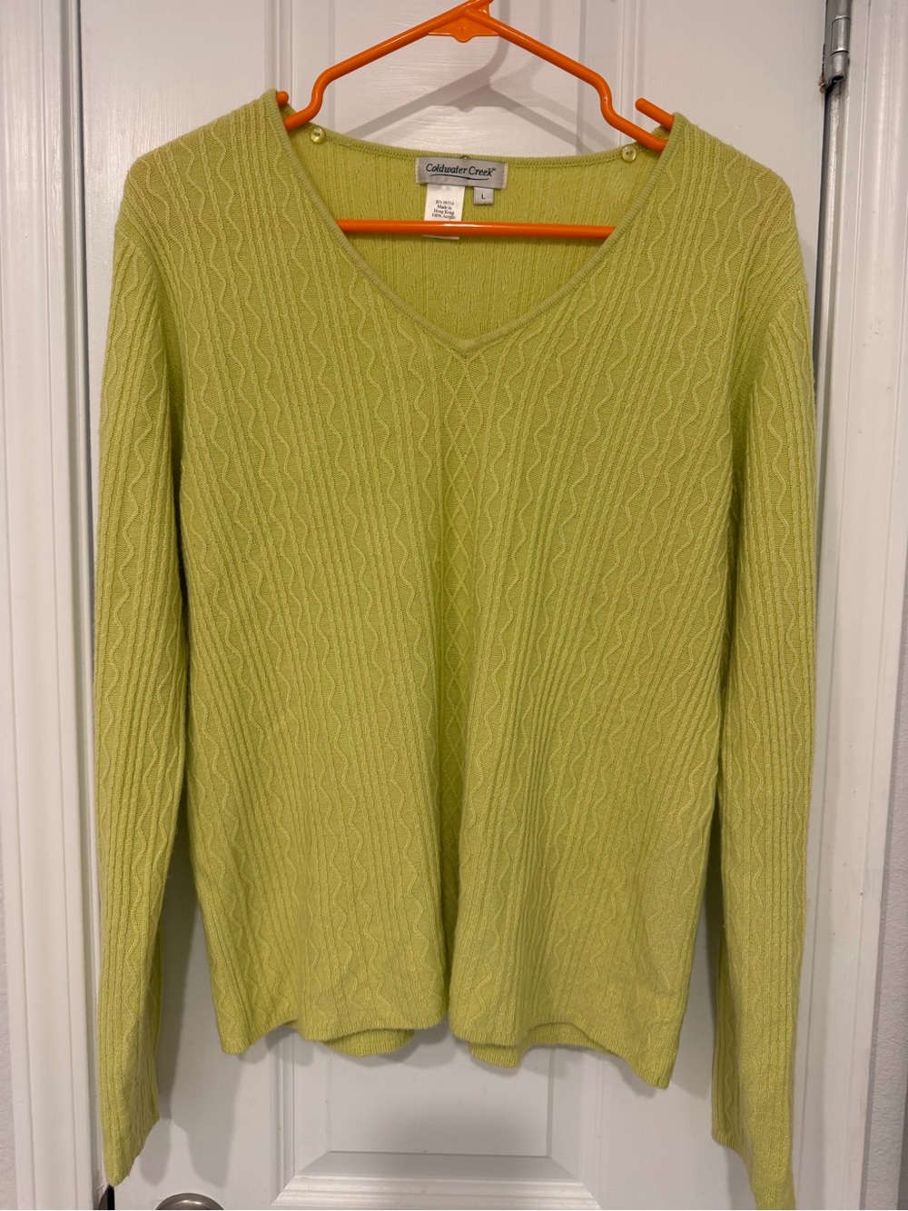Coldwater Creek Women's V-Neck Sweater
